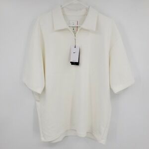 NWT Nike 24.7 Dri-FIT Impossibly Soft Men's Quarter Zip Polo Shirt Size Large